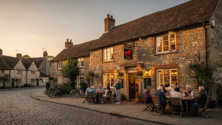 История The Red Lion Eynsham: как формировалось общественное пространство деревенского паба