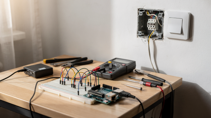 От интерьерной электрики к микроконтроллерам: зачем малым проектам Arduino и ESP-платы